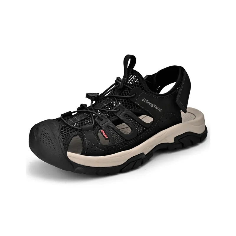 Season Ram River Trekking Shoes Men Black/Gray/Brown-3
