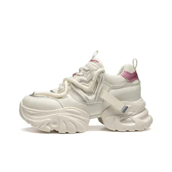 LEAVELAND Height Increasing Low-Top Chunky Sneakers Women's