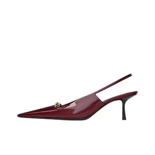 SAINT LAURENT High Heels Women's Burgundy