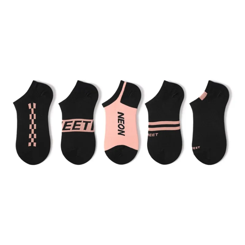 Primeet Ankle Socks Women's 5 Pack-8