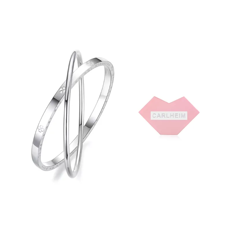 CARLHEIM Bangles Women's Silver-2