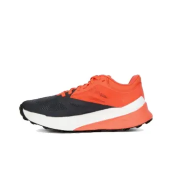 THE NORTH FACE Vectiv Enduris Slip Resistant, Abrasion Resistant Cushioning Low Top Outdoor Shoes Women's Black Orange