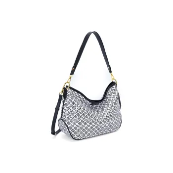 LUCKY DIAMOND PU Tote Combo Bag One Shoulder Bag Crossbody Bag Crossbody Bag Regular Women's Black/Gray/Red/Coffee