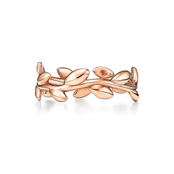 TIFFANY & CO. Karat Gold Rings Unisex Rose Gold