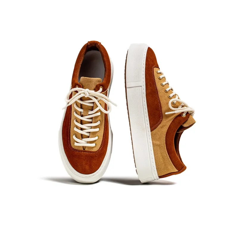 Rummaden Slip Resistant, Abrasion Resistant, Breathable, Lightweight Low Top Canvas Shoes Men's-8