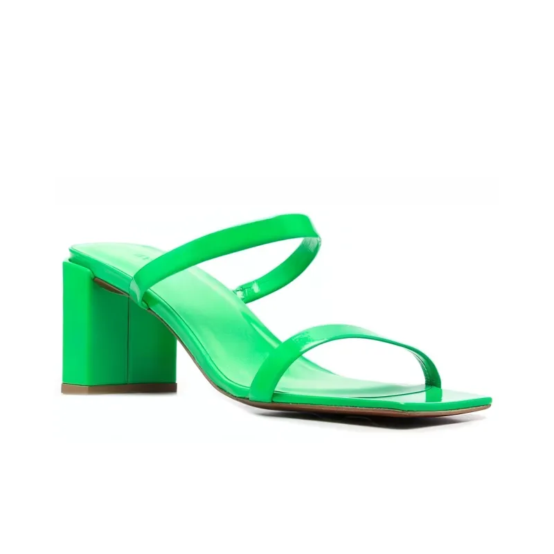 By Far Tanya Double Strap Slip-On Sandals Women's-2