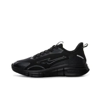 Erke Wear resistant And Lightweight Low Top Training Shoes Men's Black
