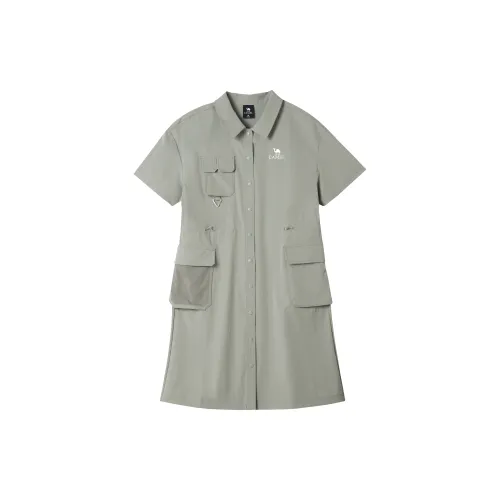 CAMEL Urban Function Series Short-Sleeved Dresses Women's