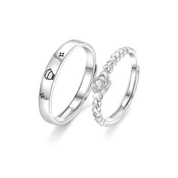 RINGLOVE S925 Silver Rings Unisex