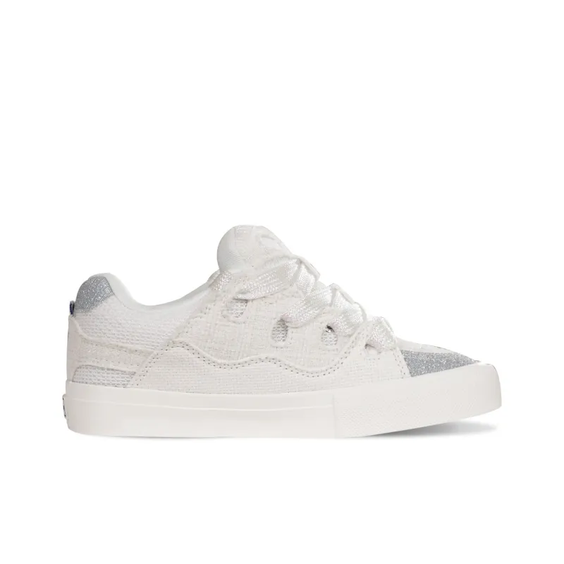 Ollieskate Slip Resistant Low Top Casual Shoes Unisex White-1
