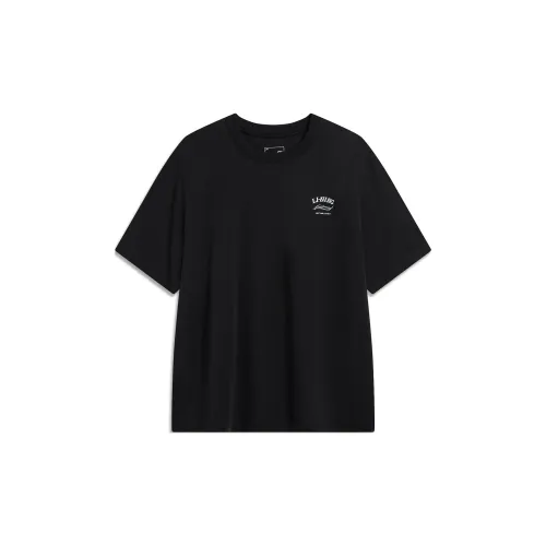 LINING Sports Life Collection T-Shirts Men Black