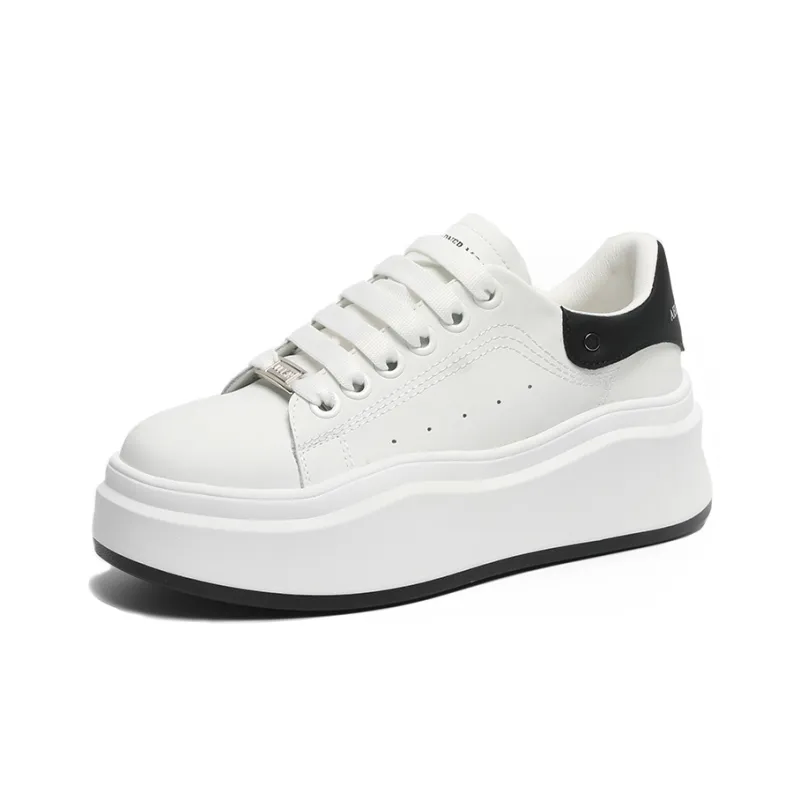 O.L Anti-Slip Wear-Resistant Lightweight Breathable Low-Top Skateboard Shoes Women's-6
