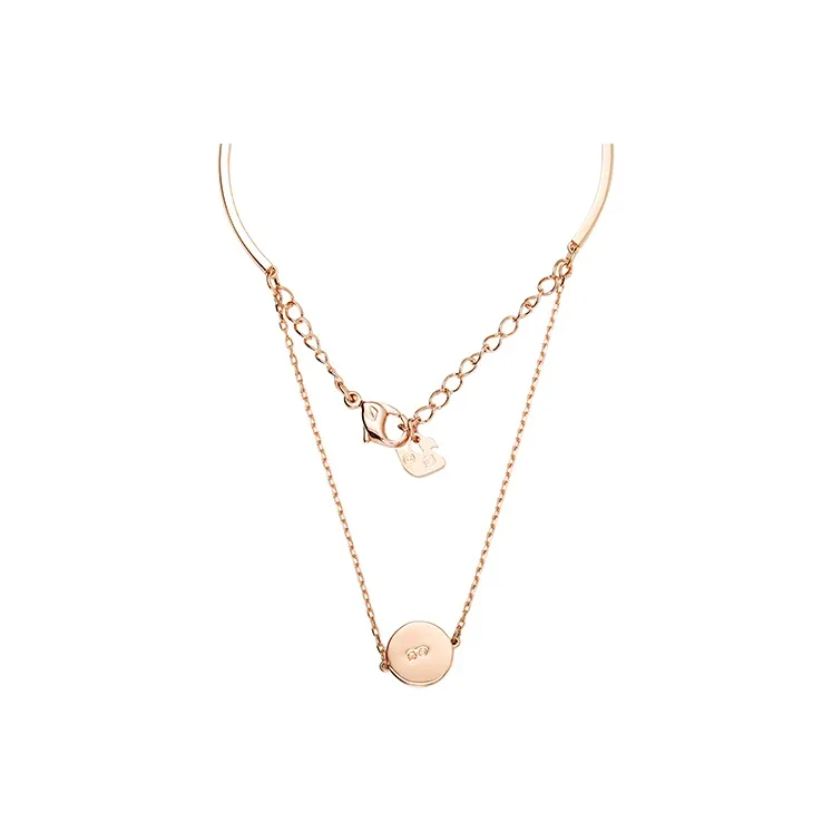 Swarovski Crystal Bangles Women's Rose Gold Tone Plated-3