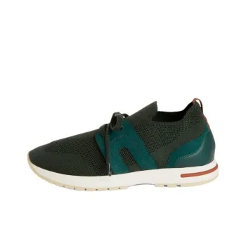 Loro Piana Low Top Casual Shoes Women's Cyan
