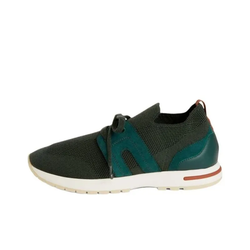 Loro Piana Low Top Casual Shoes Women's Cyan-0