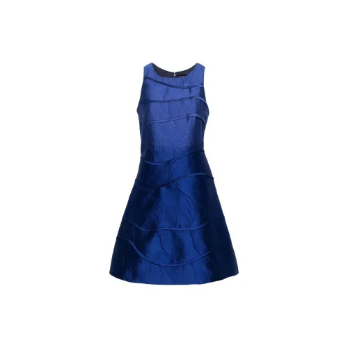 GIORGIO ARMANI Sleeveless Dresses Women's Royal Blue