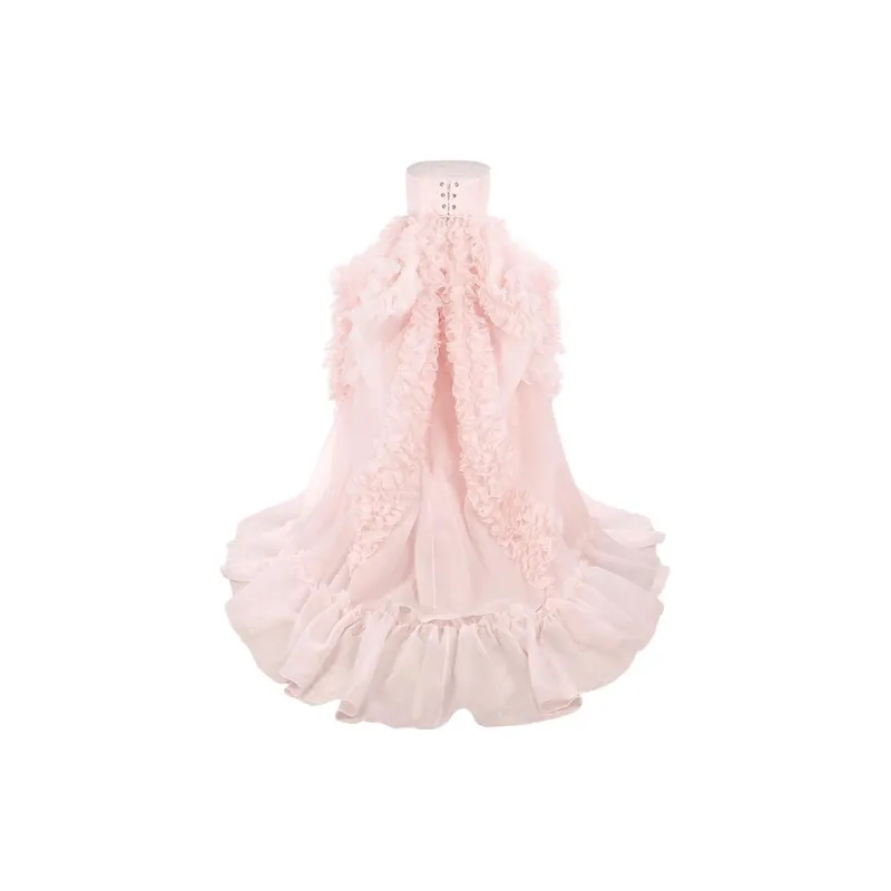 Selkie Collection SS24 Evening Dress Women's Brace Pink-1