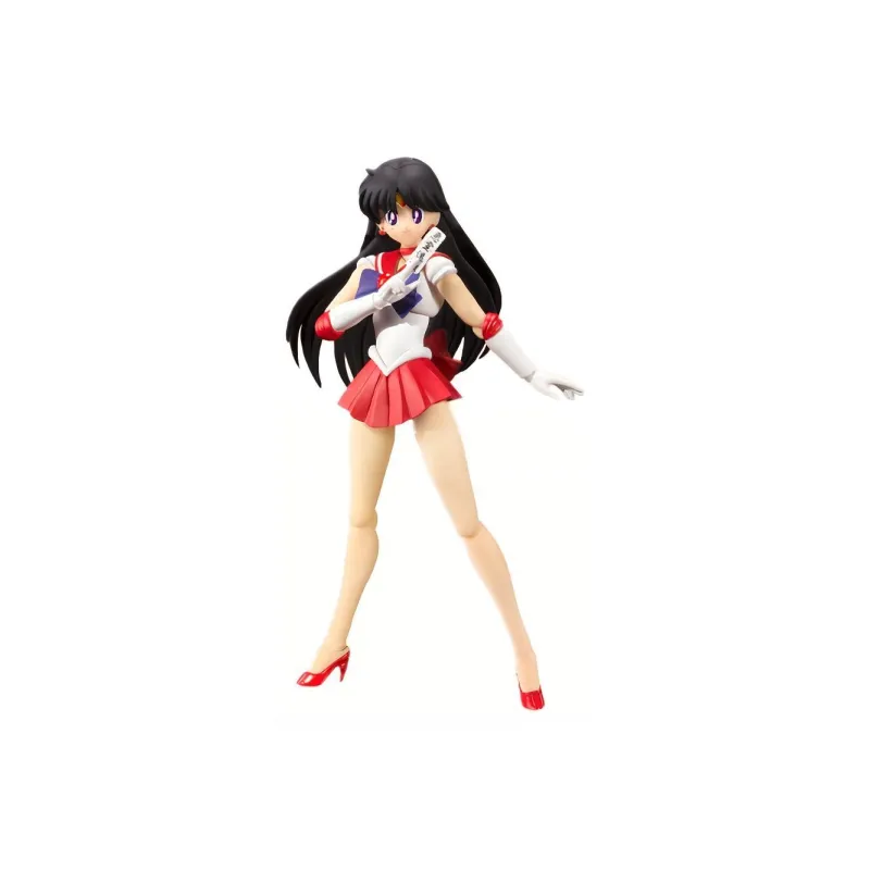 BANDAI Japan Sailor Moon S.H. Figuarts Sailor Mars Animation Color Edition Action Figure-0