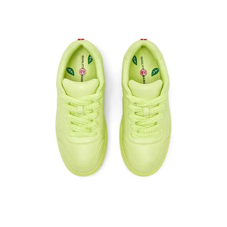 QM Low-Top Casual Shoes Women's Green-2