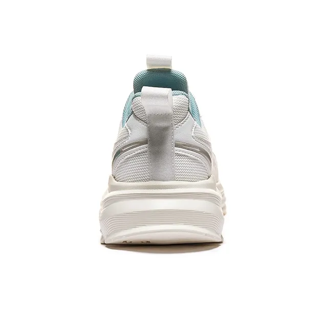 WARRIOR Running Shoes Men Low Top Beige Light Gray-2