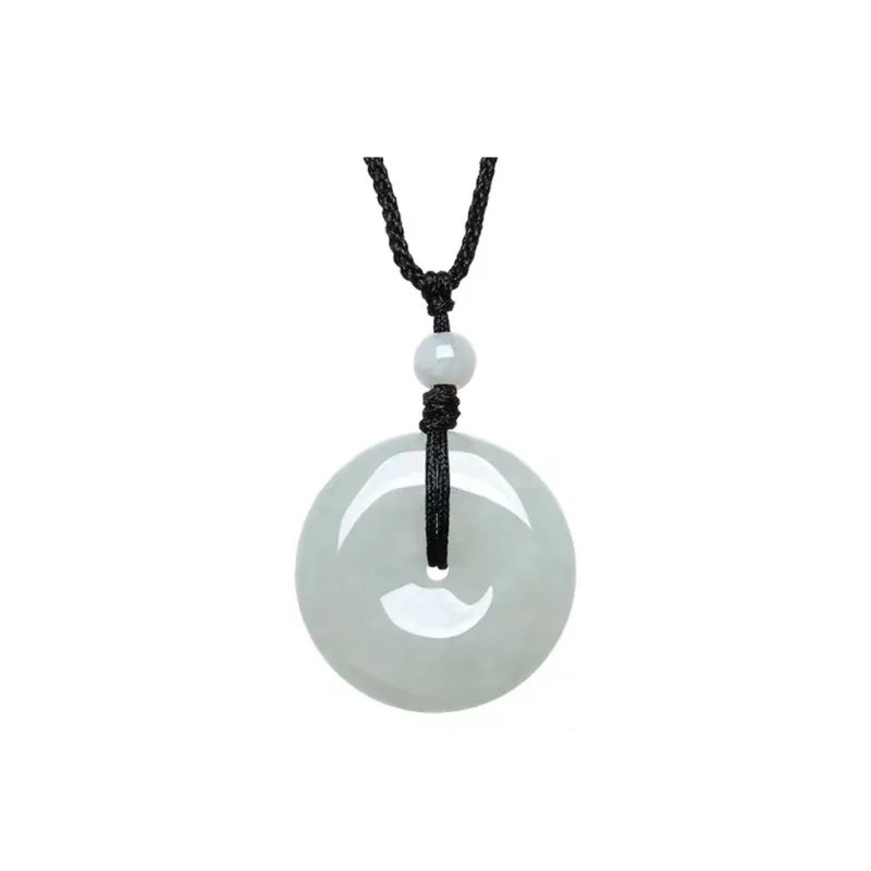 Cuizu Bean Type Jadeite Necklaces Unisex-3