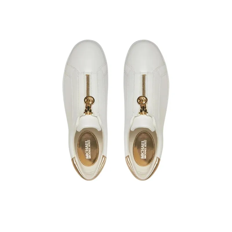 MICHAEL KORS Low Top Skateboard Shoes Women's White-4