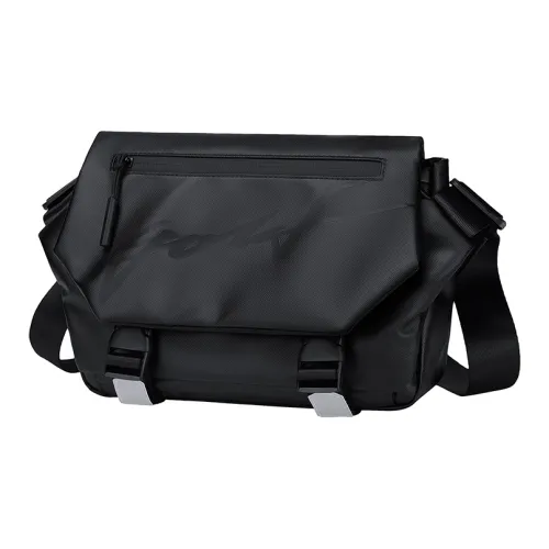 GOLF Fabric Shoulder Bag Regular Men's Black