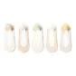 Full Coverage Ice Silk No-Show Socks Style D