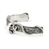 Alexander McQueen Skull And Snake Bracelet