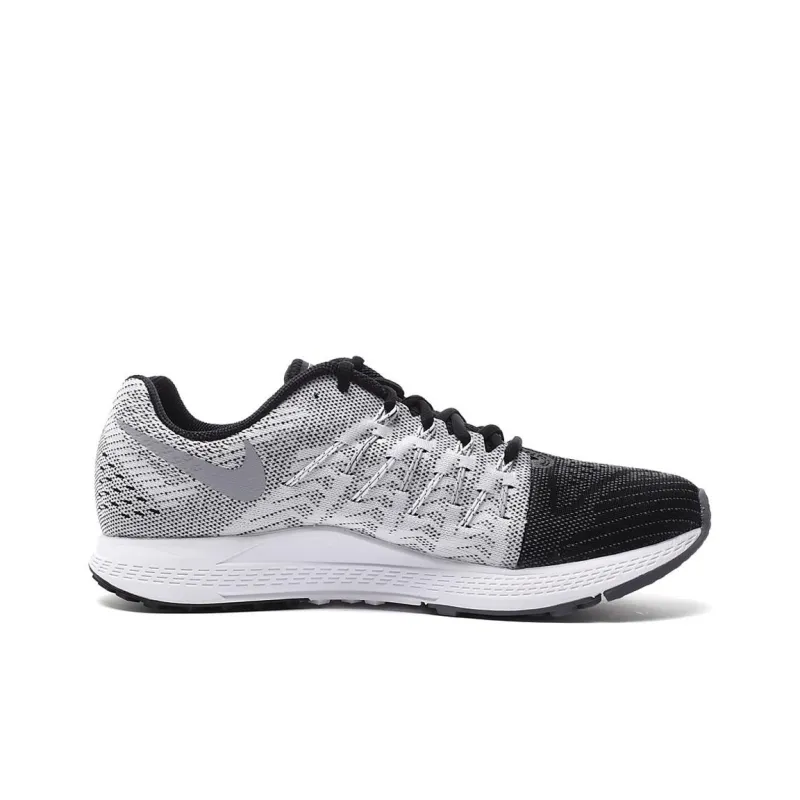 Nike Air Zoom Elite 8 Cushioning Wear-Resistant Low-Top Air Cushion Running Shoes Men's Black Gray-1