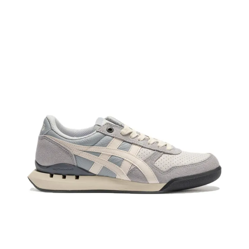 Onitsuka Tiger Ultimate 81 Casual Shoes Unisex Low Top Light Gray/Blue/Beige/Black-1