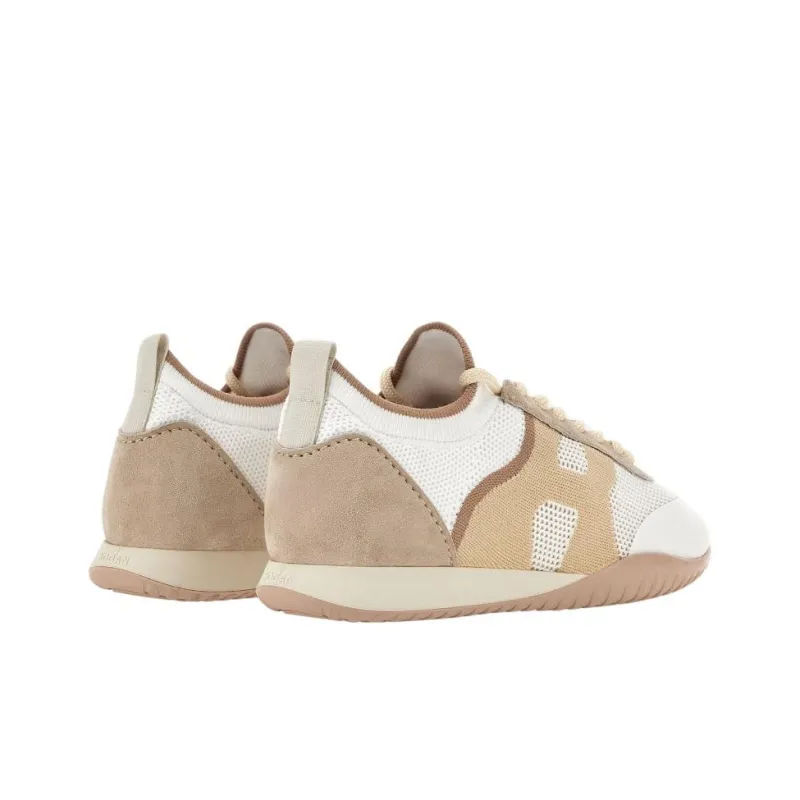 HOGAN Mesh-panelled Logo-print Sneakers-3