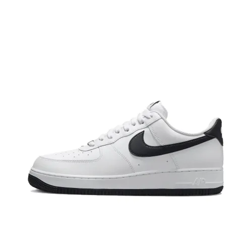 Nike Air Force 1 White Black Outsole