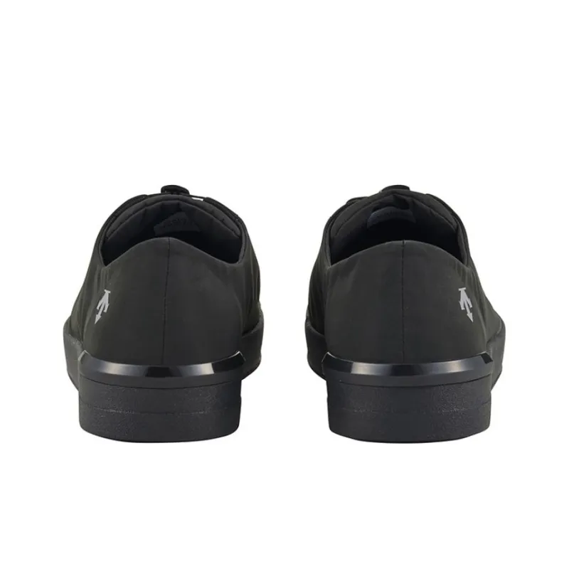 DESCENTE Slip Resistant Cushioning Low Top Skateboard Shoes Unisex Black White-6