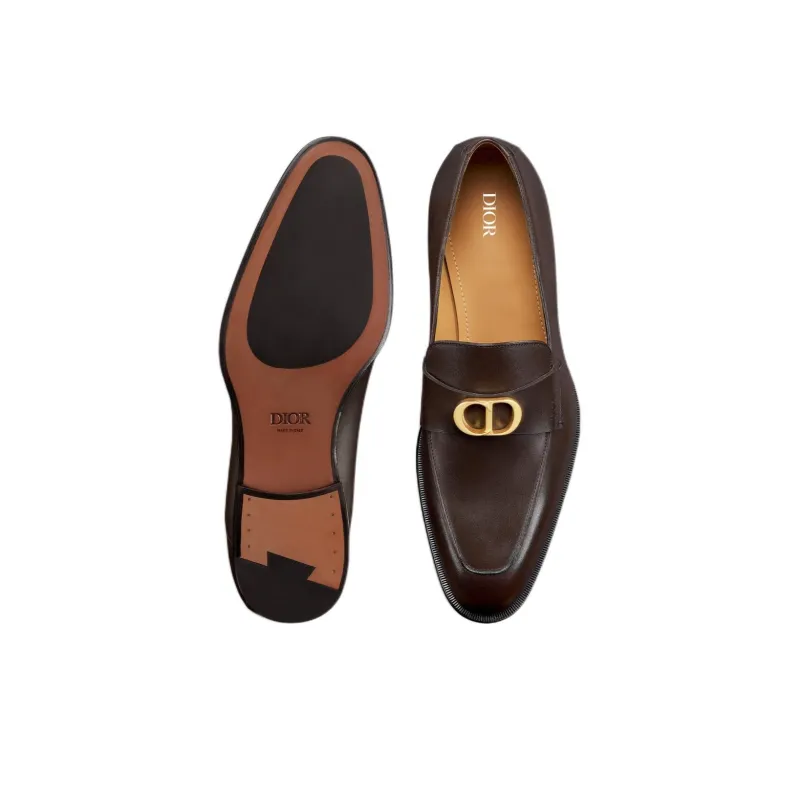 DIOR Dior Timeless Loafers Men's Dark Brown-4