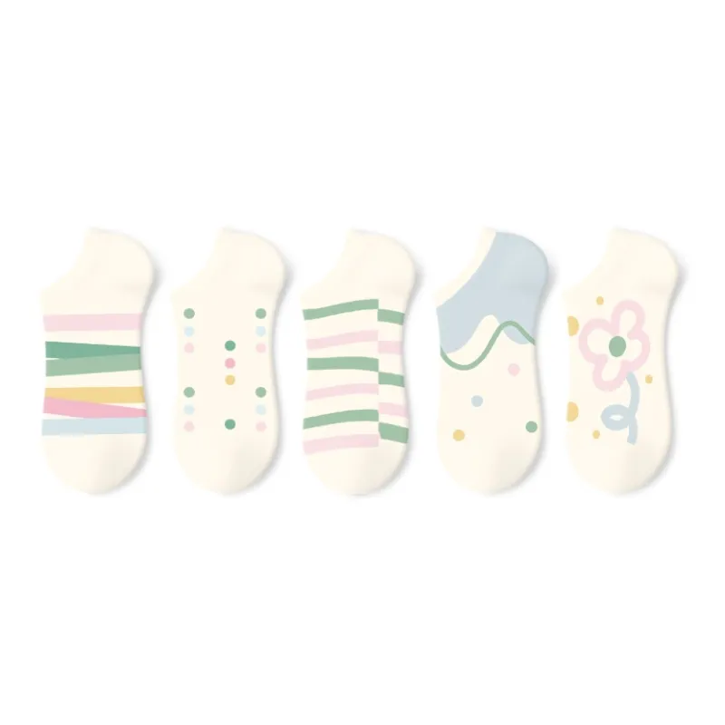 Primeet Ankle Socks Women's 5 Pack-0