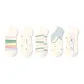 5 Pack (Striped Ankle Socks, A Set)