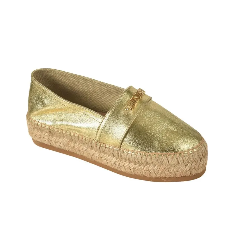 MOSCHINO Logo Lettering Slip-On Espadrilles Women's-2