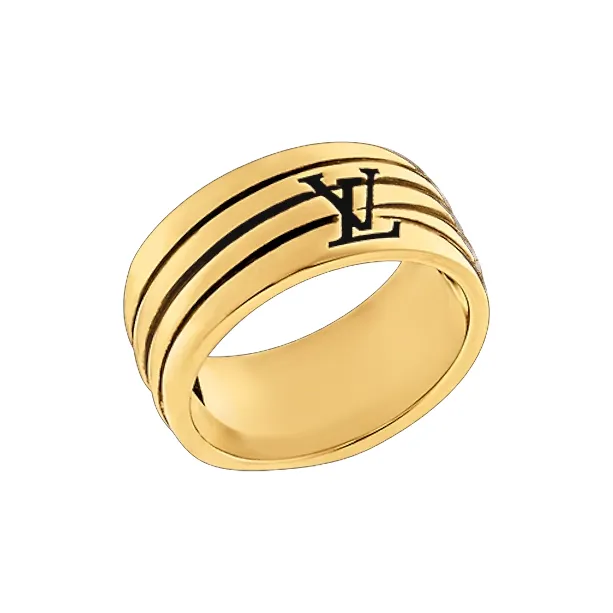 LOUIS VUITTON Rings Unisex Gold-1