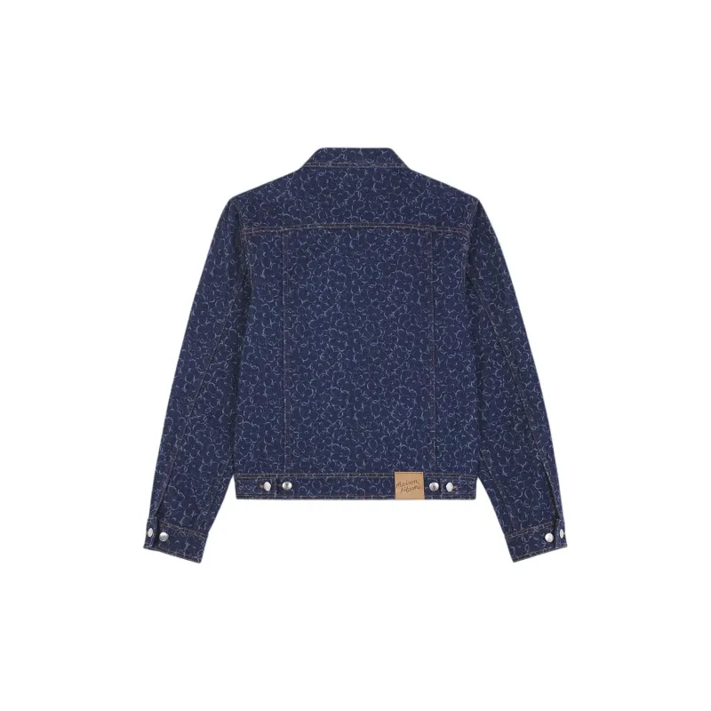 Maison Kitsune Buttoned Denim Jacket-1
