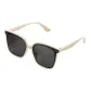 MK430YJ-003 Ecru Frame with Gray Lens