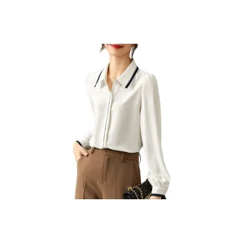 SENTUBILA Chiffon Shirt Women's White