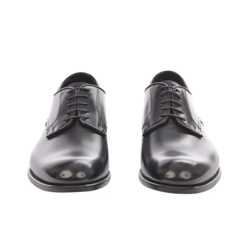 DOUCAL'S Round Toe Lace Up Oxford Shoes-3