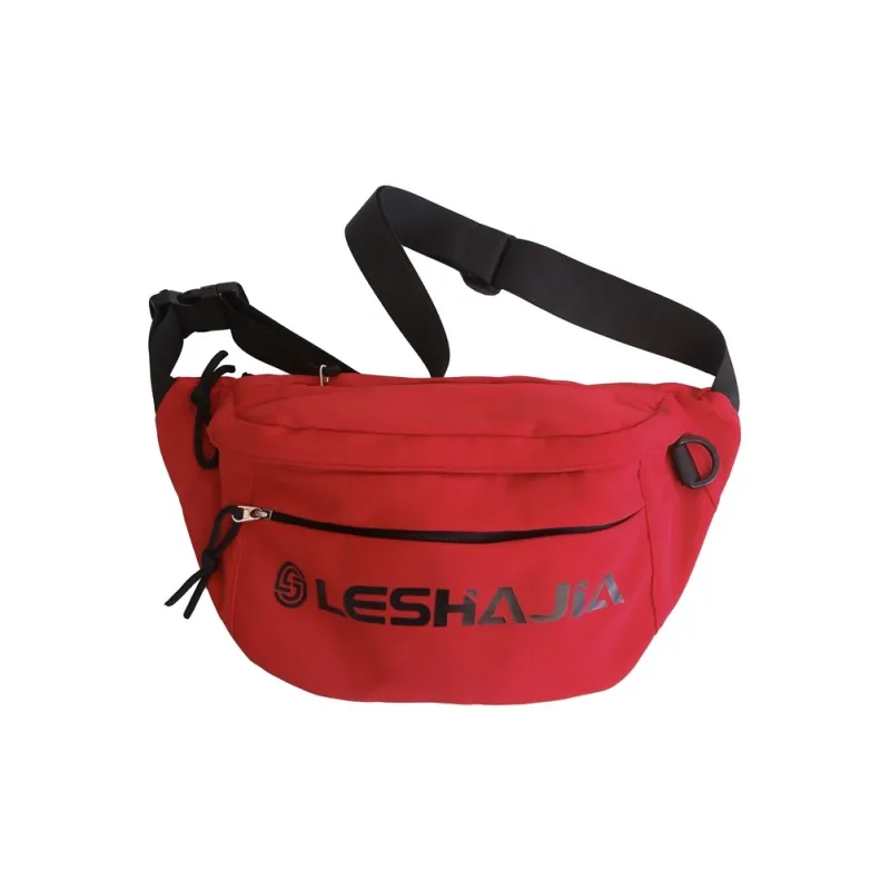 BALANG Nylon Fanny Pack Shoulder Bag Crossbody Bag Sling Bag Regular Unisex Black/Army Green/Blue/Red/Ecru-8
