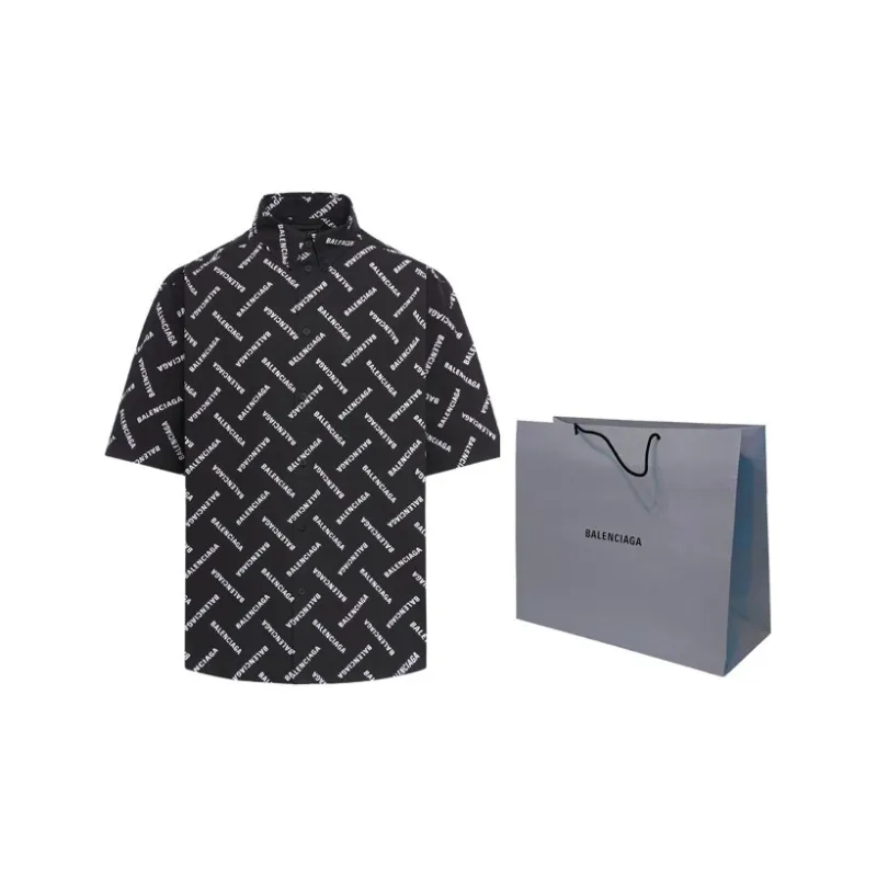 Balenciaga Short Sleeve Shirt-2