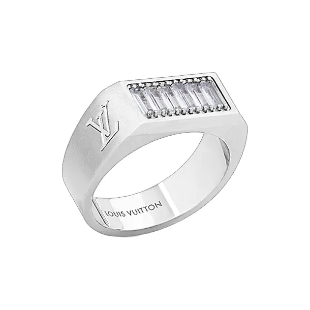 LOUIS VUITTON REFLECT Rings Women's Silver-1