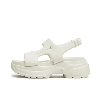 Teenmix Beach Sandals Women's Solid Color