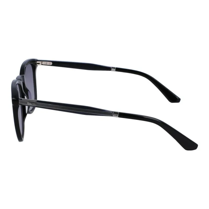 CK/Calvin Klein Acetate Rectangular Sunglasses Unisex Black-2
