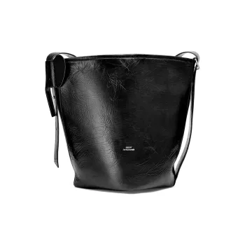 JOSINY PU Bucket Bag, Shoulder Bag Women's Black/Brown/Ecru