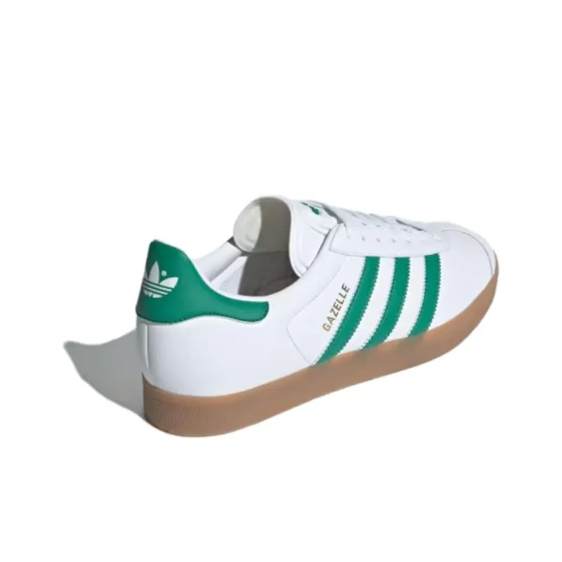 Adidas Gazelle White Bold Green Gum-3